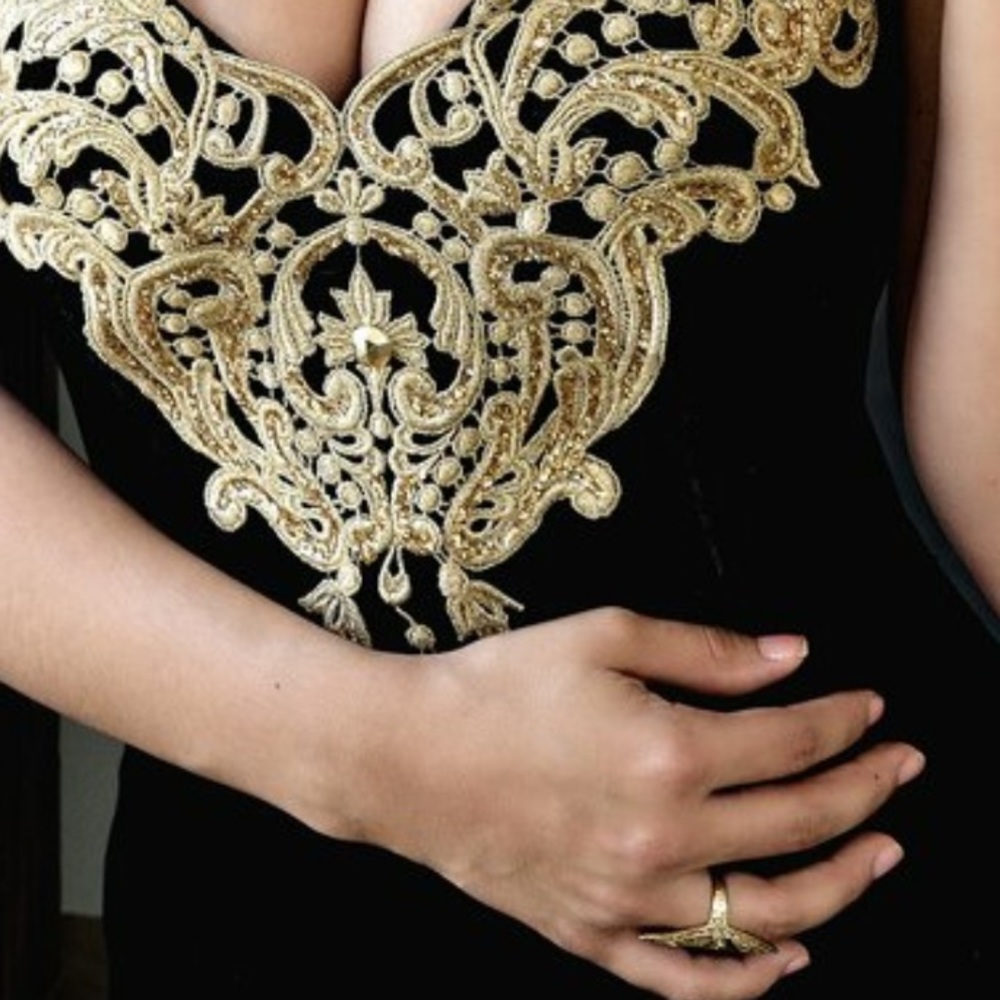 Beautiful velvet vintage gown