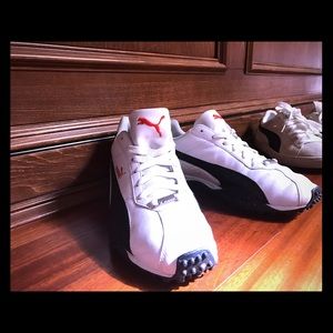 Puma Elite Mens Sneakers Size 8 White