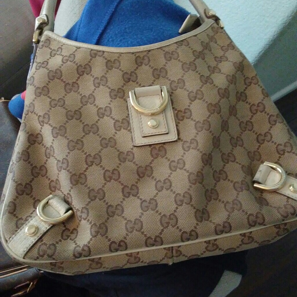 Vintage gucci monogram bag