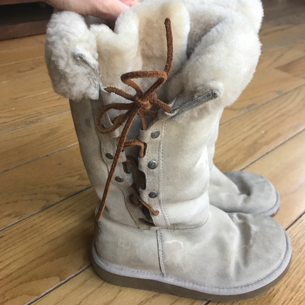Authentic Ugg Lace-Up Boots