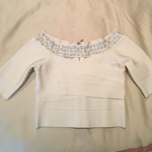 Embellished Crop Top