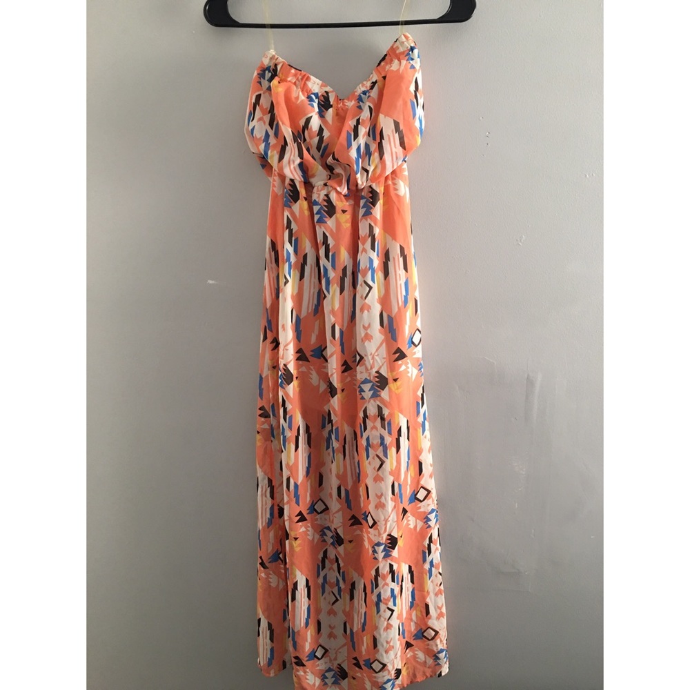 beautiful printed maxi dress