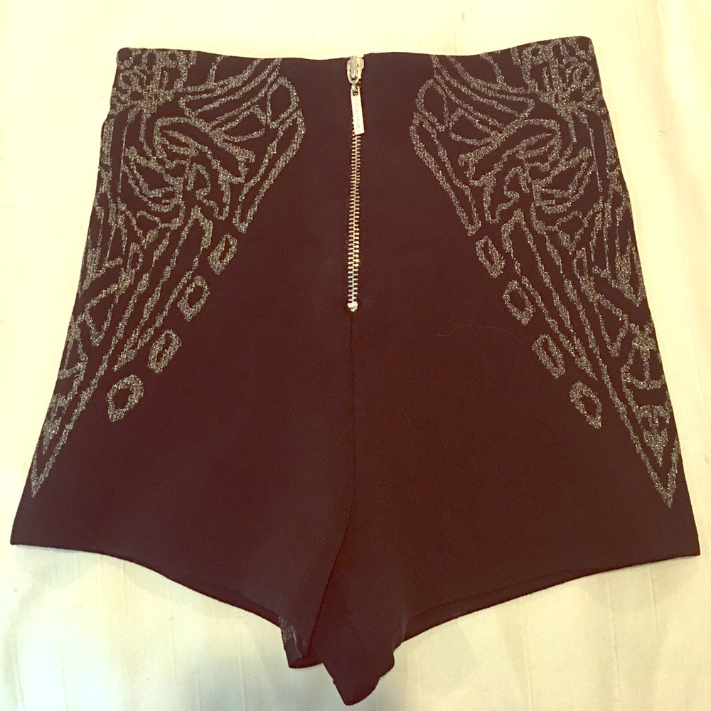 Bandage High-Waisted Shorts