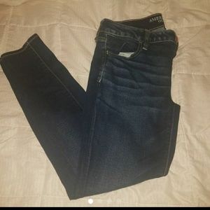AE SUPER LOW RISE JEGGINGS