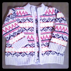 Zip-up Koala Norwegian Sweater