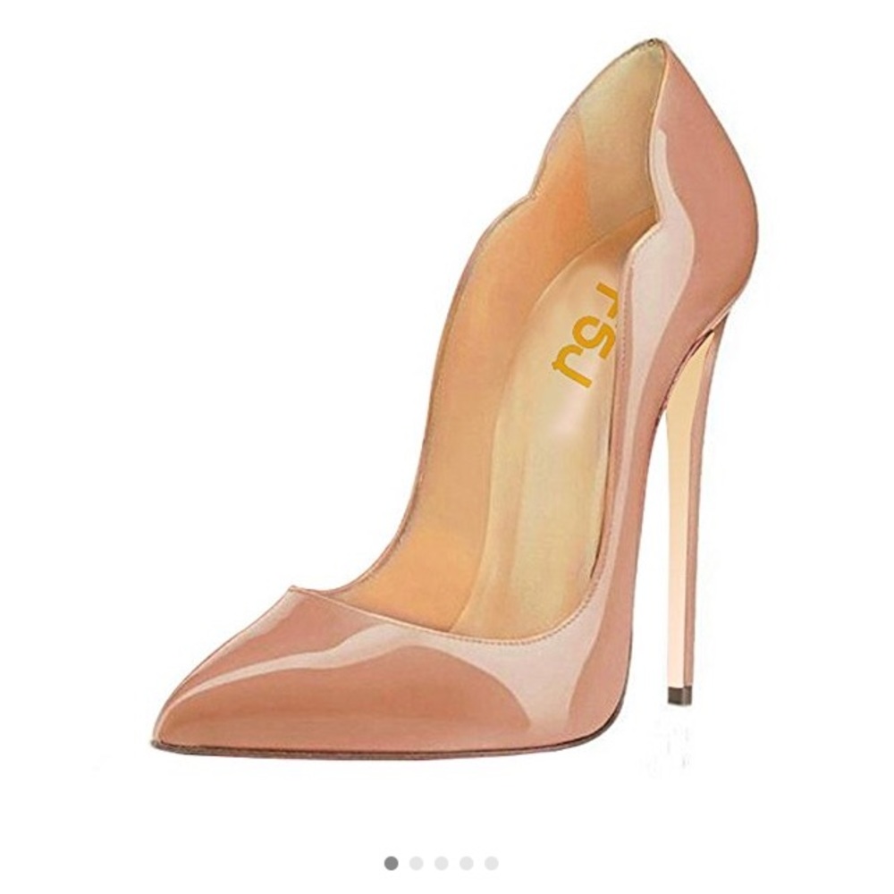 Nude Pointed Toe Stillettos