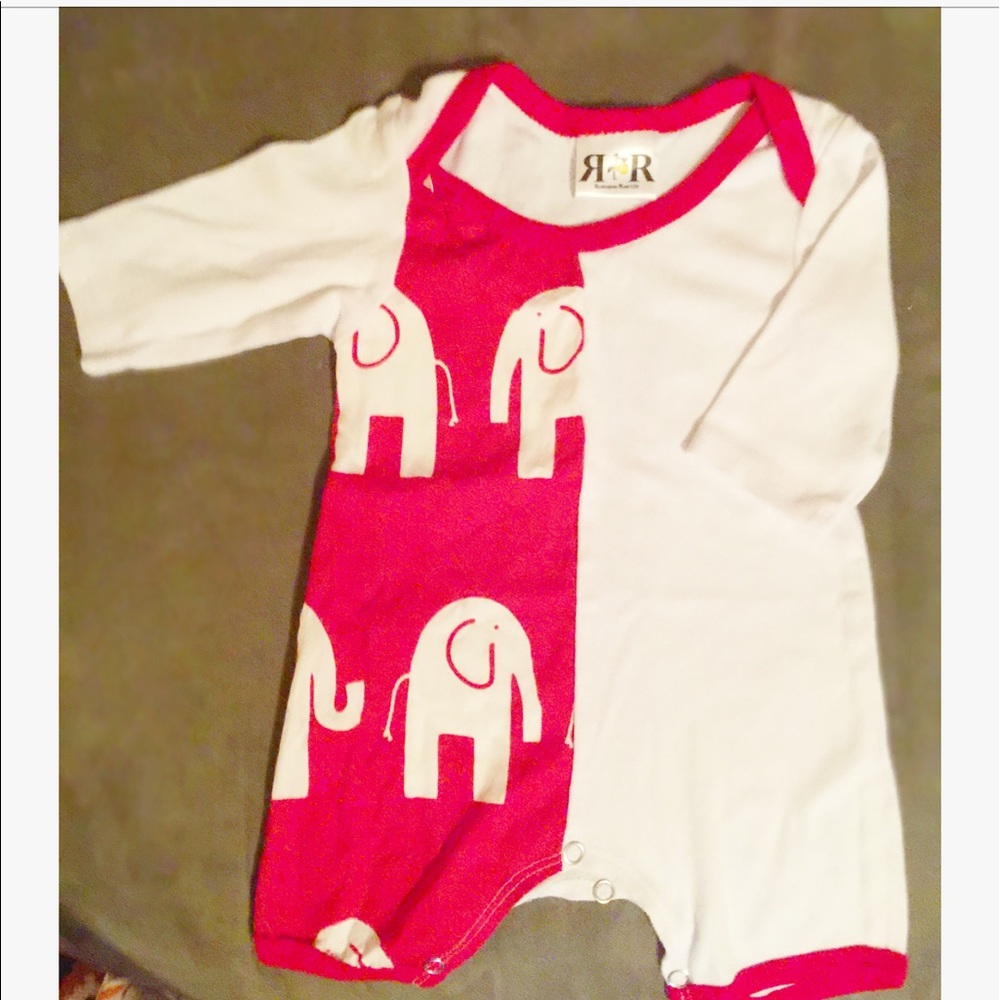 Rockingham Road India Elephant Onesie