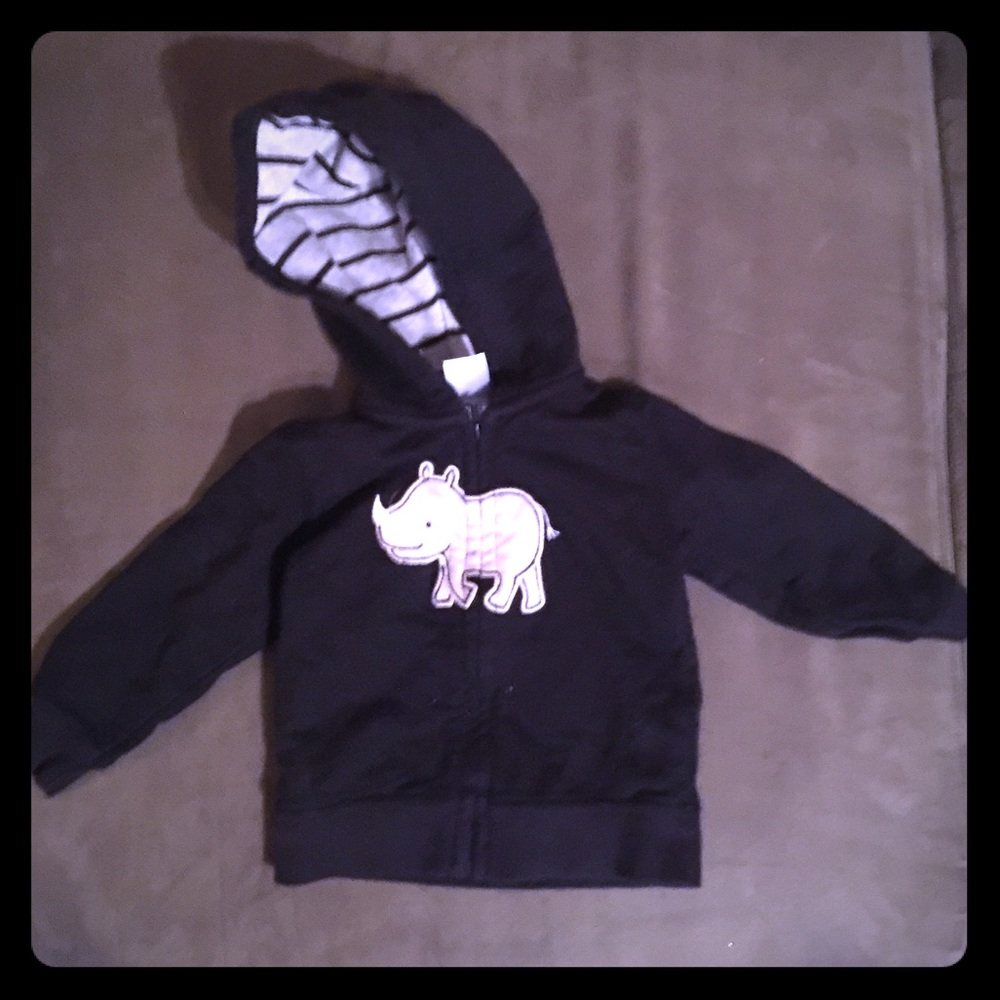 Whimsy Rhino Hoodie