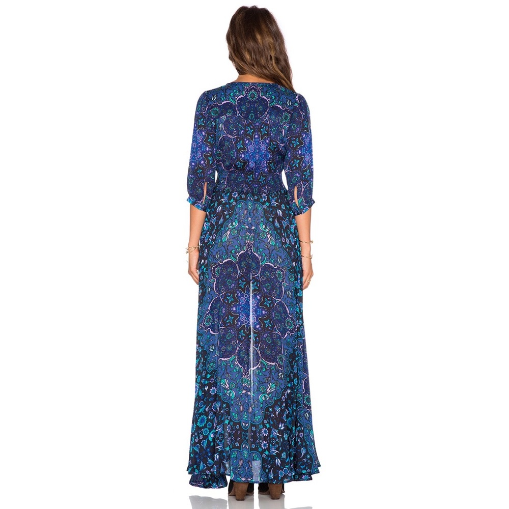 Spell & the Gypsy Kiss the Sky Gown Bluejay Dress - Picture 2 of 5
