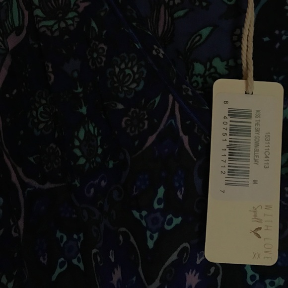 Spell & the Gypsy Kiss the Sky Gown Bluejay Dress - Picture 5 of 5