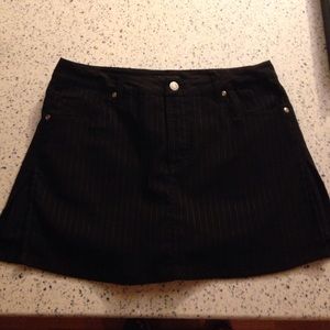 Black pinstripe Skort Great for golf