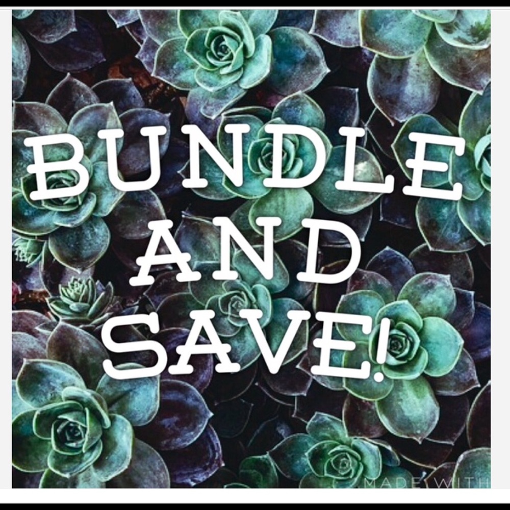 Add your likes to a Bundle &I will send u an offer
