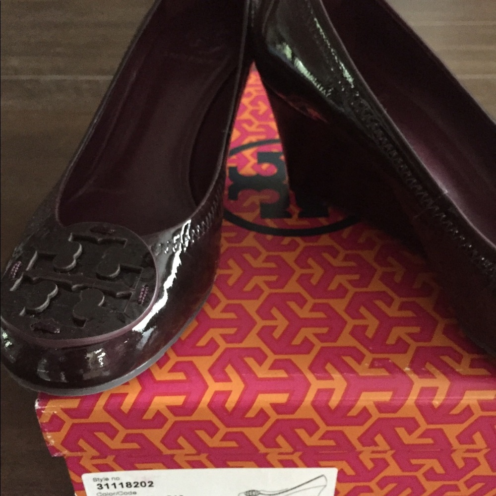 Tory Burch Wedge pumps -new in box