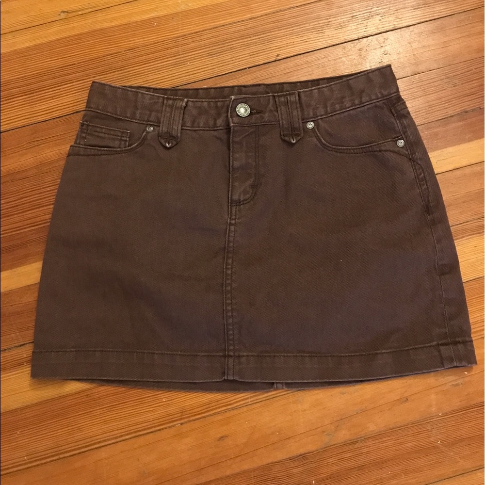 Patagonia Walnut Demin Skirt sz 2