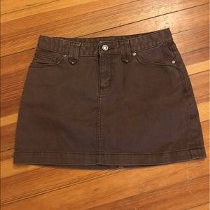 Patagonia Walnut Demin Skirt sz 2