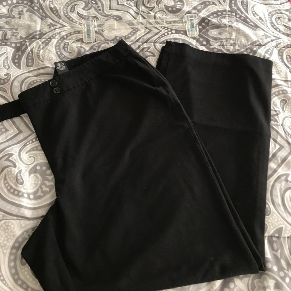 Black dress/ casual trousers 20 WP women's petite