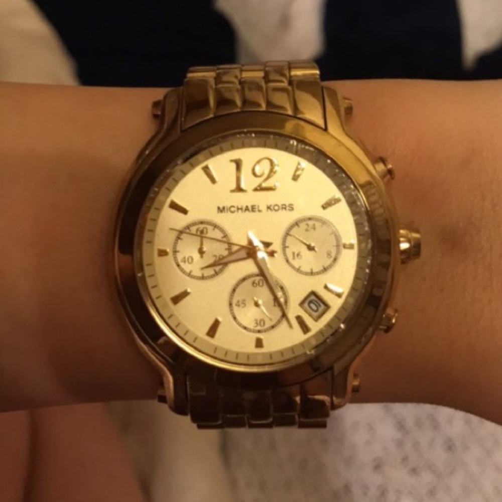 SOLD MK Gold Watch