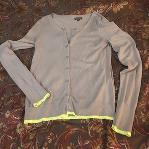 Cute beige Express Cardigan