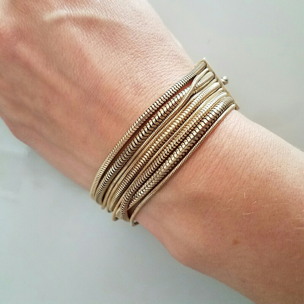 Lauren Conrad Gold Multi-strand Bracelet