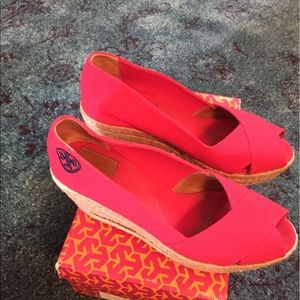 Tory Burch wedges(espadrilles)