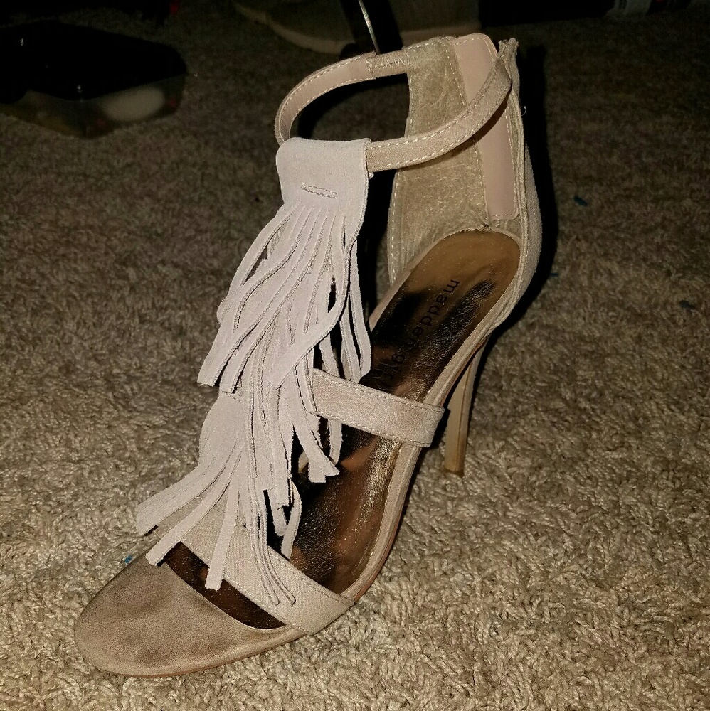 Madden Girl fringe heels