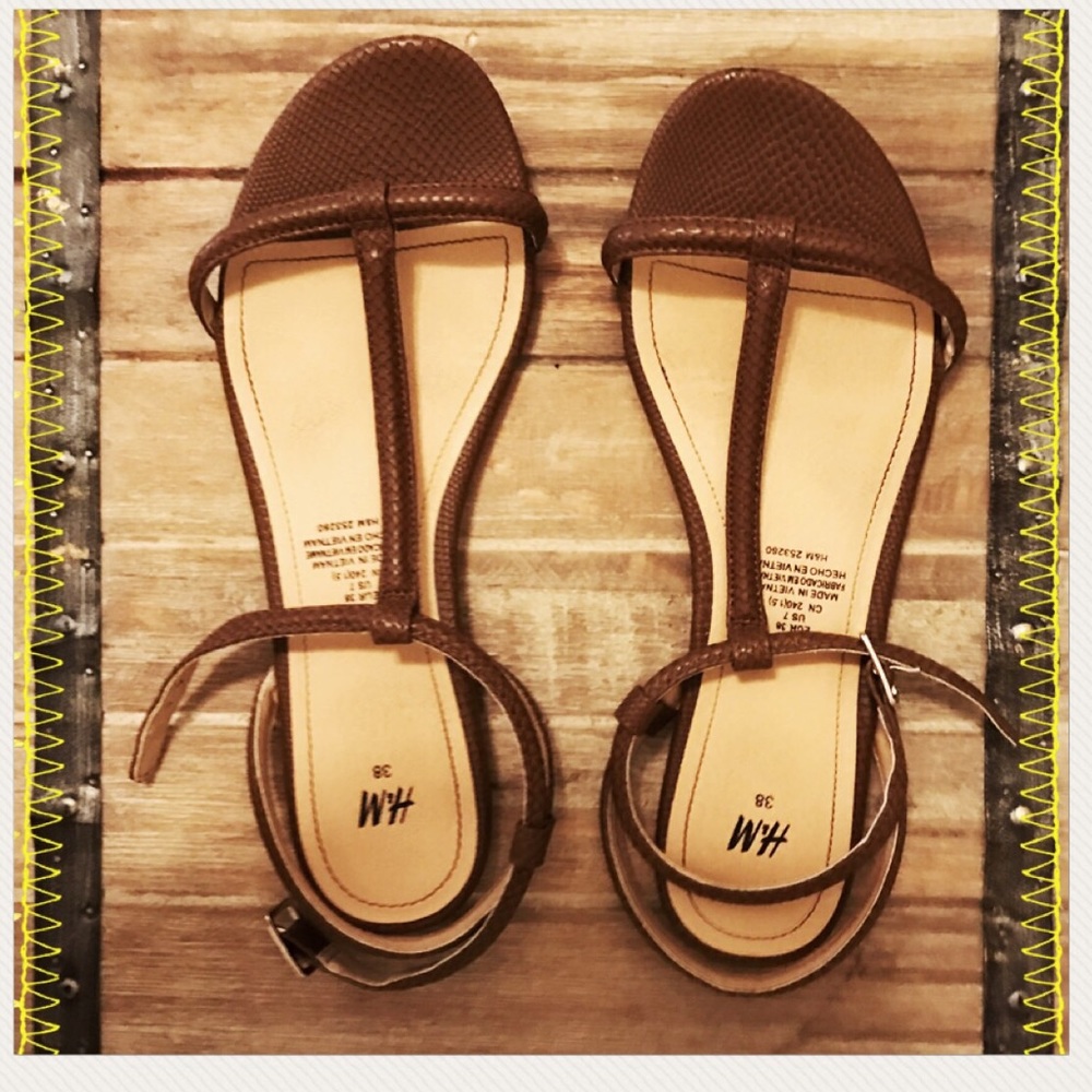 Brown Leather Sandals
