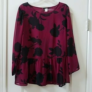 Gorgeous sheer blouse