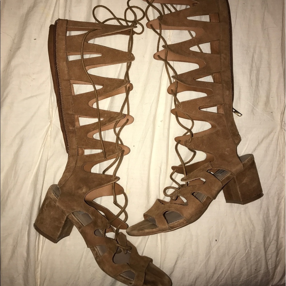 Steve Madden lace up heels