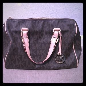 Michael Kors - brown logo bag