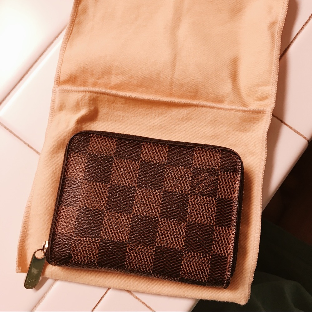 Louis Vuitton Daniel Ebene Zippy Coin Purse