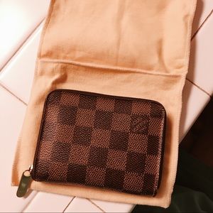 Louis Vuitton Daniel Ebene Zippy Coin Purse