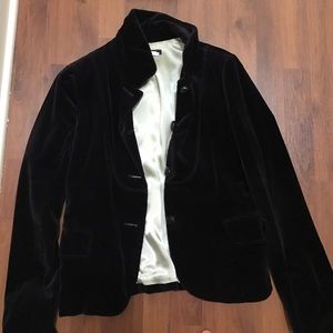 JCrew Velvet Jacket
