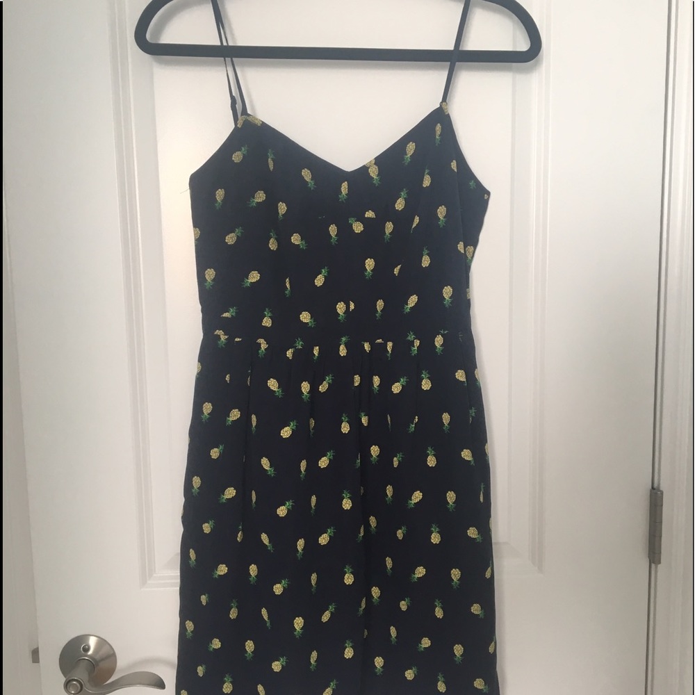 J Crew pineapple dress