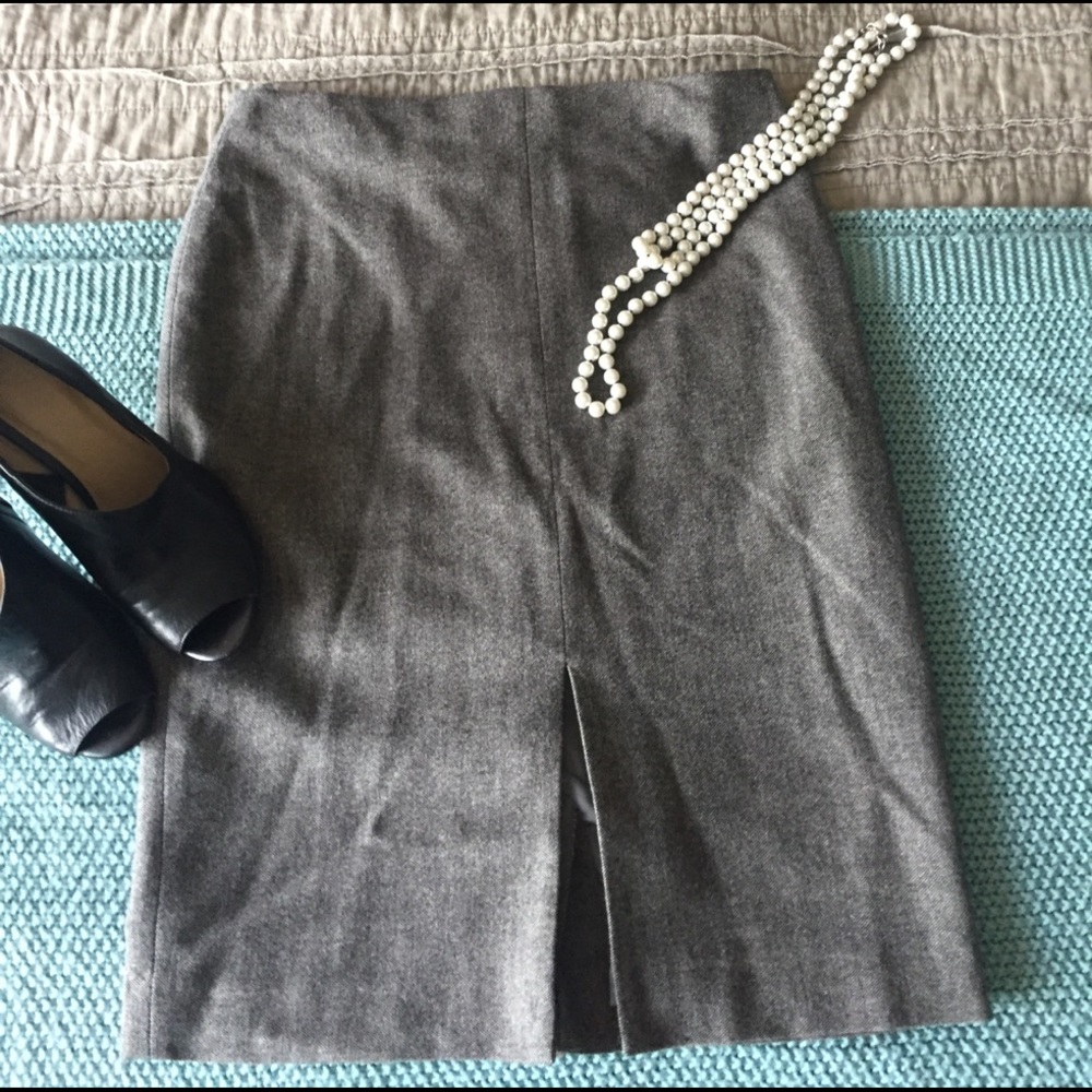 Boden wool pencil skirt
