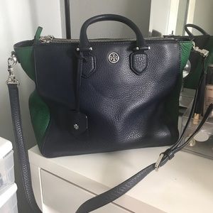 Tory Burch Robinson Double Zip Tote
