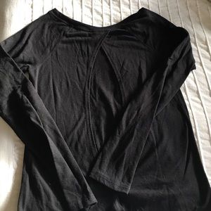 Zella backless long sleeve