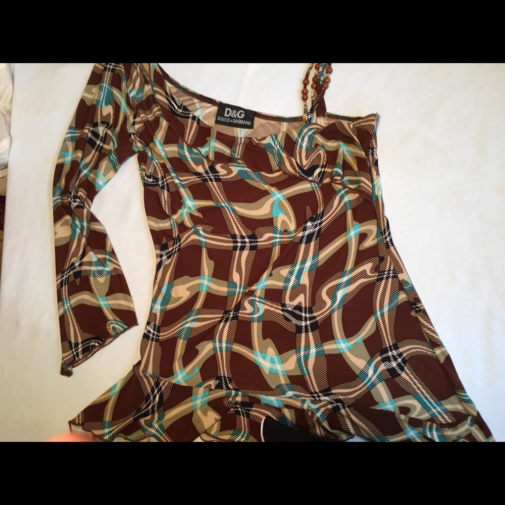 D&G one shoulder number. Vintage