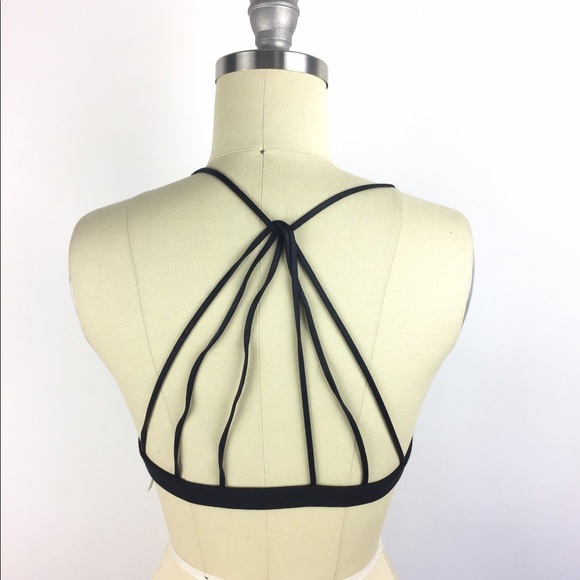 Victoria's Secret Black Lace Strappy Bralette S - Picture 3 of 6