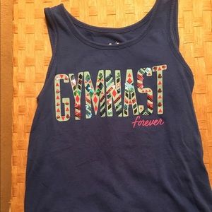Gymnast tank top from Justice