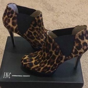 INC ankle boot