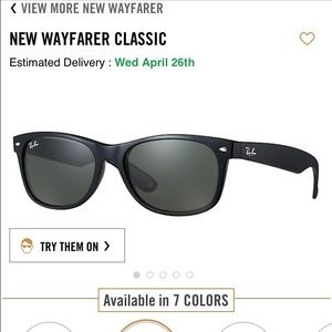 Classic Ray Ban Wayfarer
