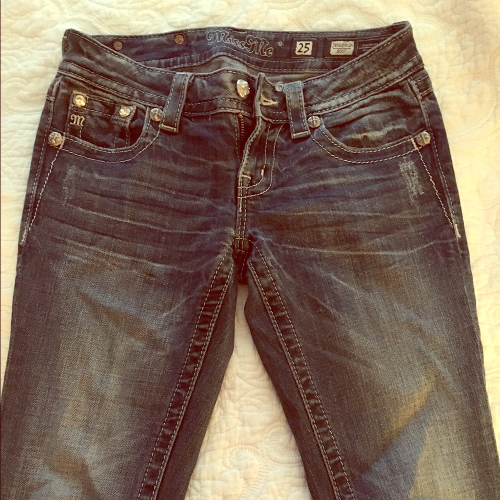 Embellished Miss Me jeans