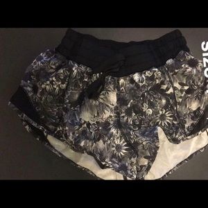 Lululemon floral shorts