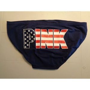 Victorias Secret PINK Bikini Panty Patriotic Small