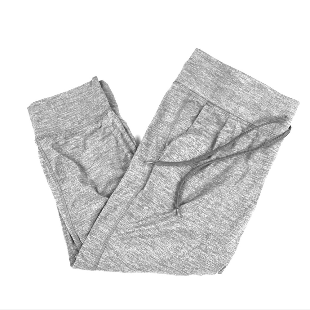 Cropped Grey Lounge Pants