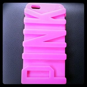 Victoria secret PINK iphone 6+ jelly phone case