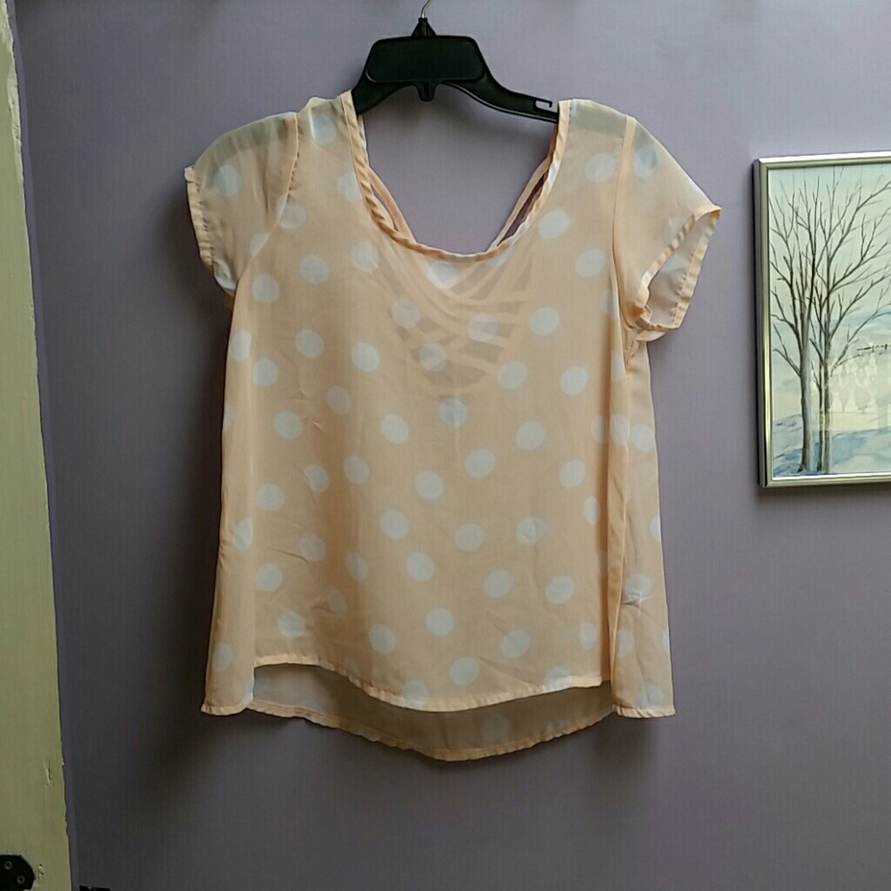 Pretty sheer blouse
