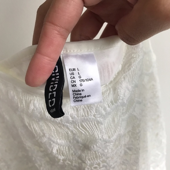 White lace dress - Picture 4 of 4