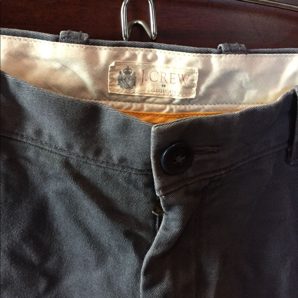 Jcrew men's blue khaki pants, classic fit, 32x30