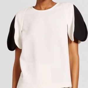 Victoria Beckham for Target Scallop Sleeve Top